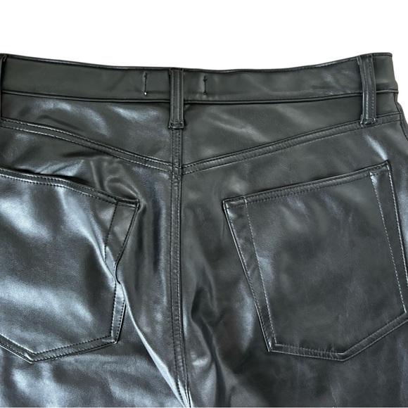 Abercrombie & Fitch Curve Love Ultra High Rise Straight Jean 32/14 Black - Picture 6 of 9